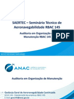 1550-SAERTEC RBAC 145 - Auditoria