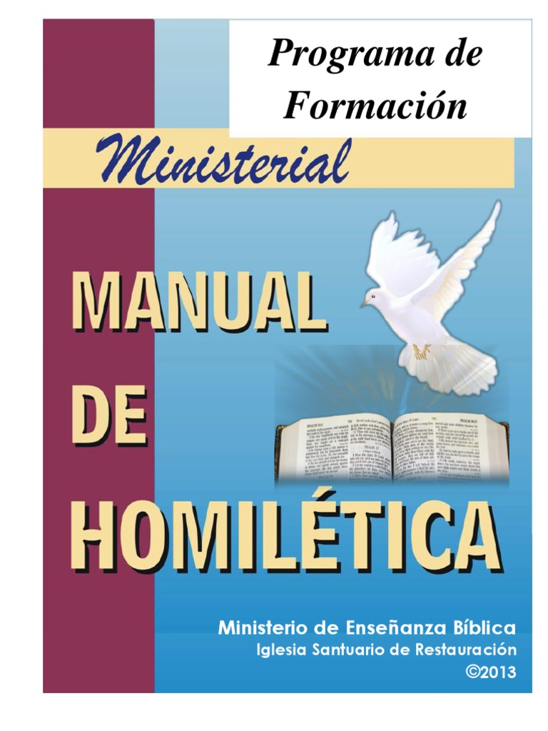 154105560 Manual de Homiletica Completo | Sermón | Homilética