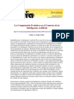 La Computación Evolutiva en el Contexto de la Inteligencia Artificial