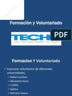 Formación y Voluntariado