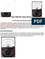 Como Usar o Multimetro Analógico