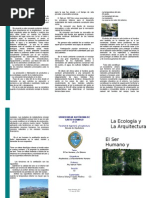 La Ecologia y La Arquitectura