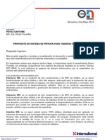Propuesta Tuberia Enterrada - PDVSA SANTOME