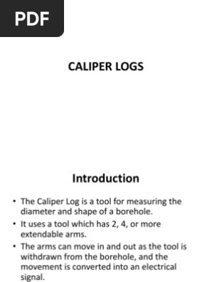 6 CALIPER LOGS.pptx
