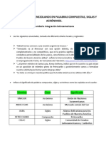 CAMPOS LÉXICOS VENEZOLANOS EN PALABRAS COMPUESTAS