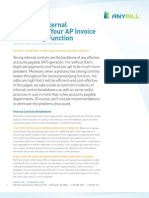 Advanced Internal Controls for Your AP Invoice Processing Function