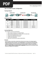 CCNA Exploration 2 Lab 1.5.2 With Answer Key