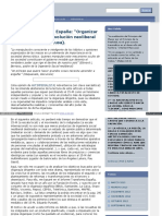 Informe Transforma España Organizar el caos, hacia la Revolución neoliberal y el 15-M como excusa.