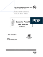 Guía Didáctica Derecho Penal II Universidad Técnica Particular de Loja UTPL Abril 2012 PDF