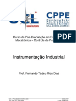 Instrumentacao Industrial - Curso de pós Graduacao em Engenharia Mecatronica