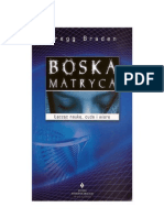 Braden Gregg - Boska Matryca. Łącząc Naukę Cuda I Wiarę PDF