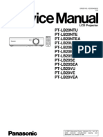 Manual Servico PT-LB20SU