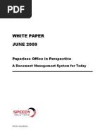 Download Paperless Office in Perspective A Document Management System for Today  by Speedy Solutions SN15686308 doc pdf