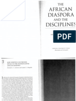 The African Diaspora and the Disciplines Chapter 3