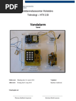 PIC Based Wateralarm Report