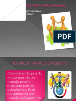 TÈCNICA TRABAJO EN EQUIPO