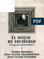 Pierre Bourdieu - Epistemologia y Metodologia PDF