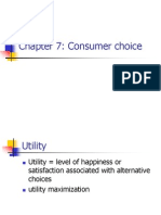 Chap7- Consumer Choice