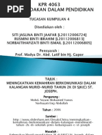 Contoh Jawapan KBKK Langkah Malaysia Untuk Memajukan Ekonomi 