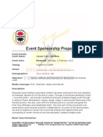 24936052 Event Sponsorship Proposal