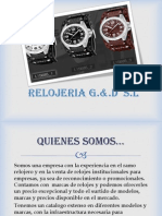 Comercializadora de Relojes G.&.D