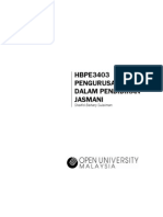 HBPE3403 Pengurusan Sukan Dalam Pend Jasmani (V May10)