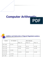 CH-5 - Computer Arithmetic