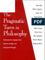 The Pragmatic Turn in Philosophy - Contemporary Engagements Between Analytic and Continental Thought
