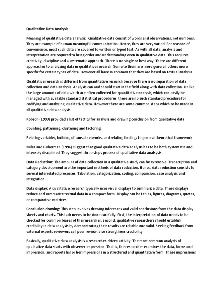STEPS OF DATA ANALYSIS IN QUALITATIVE RESEARCH PDF visual data 8