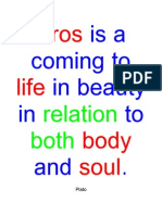 Eros Body and Soul Quote