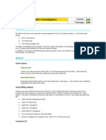 CSSR Problem Investigation