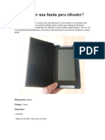 Cómo hacer una funda para eReader