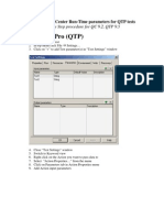 Using QC Run-Time Parameters For QTP Tests