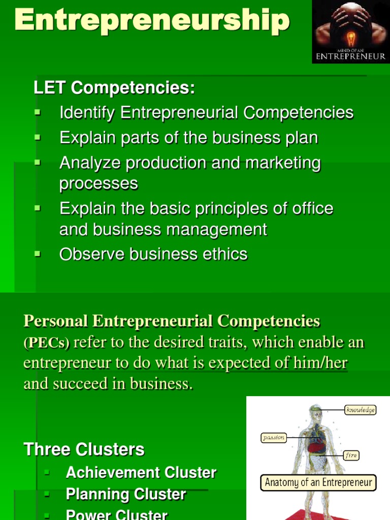 Entrepreneurship Presentation | PDF