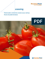 Tomato processing: an overview of techniques for tomato concentration