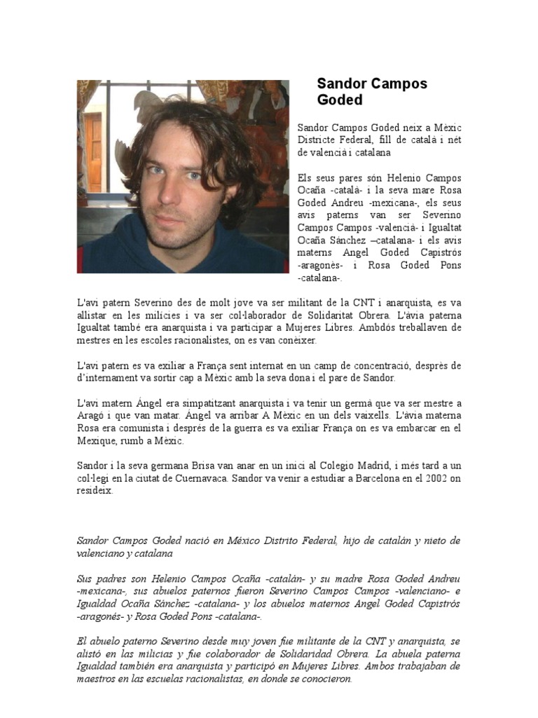 Sandor Campos | PDF