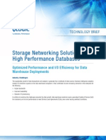 Storage Networking Solutions For High Performance Databases by QLogic