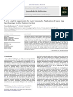 A New Catalytic Opportunity For Waste Materials Application of Waste Slag Based Catalyst in CO2 Fixation Reaction