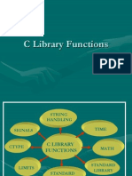 C Library Functions Cheat Sheet