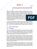T17 Computerized Passenger Reservation System (PRS) : Chapter - 10