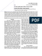 Bacteriological Water Quality Status of River Yamuna in Delhi