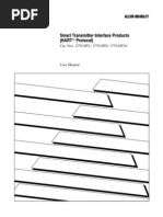 Smart Transmitter Interface Products (Hartr Protocol) : Cat. Nos. 1770-Ht1, 1770-Ht8, 1770-Ht16