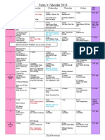 Term 3 Calendar 2013