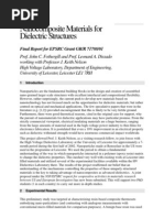 Download Nano Composite Materials for Dielectric Structures by renebarreiro SN15694354 doc pdf