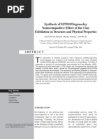 Download Synthesis of EPDM_Organoclay Nano Composites_ Effect of the Clay Exfoliation on Structure and Prysical Properties by renebarreiro SN15694679 doc pdf