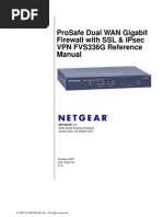 Netgear Prosafe FVS336G - FullManual