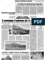 Corriere delle Alpi 08/05/2009