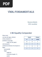 VHDL Combinational Circuits