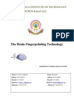 D-3 Brain Finger Printing Technology