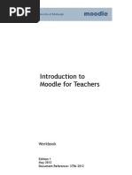 Moodle For Teachers